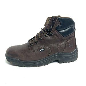 Timberland Pro Mens 6” Titan Waterproof Boot Brown Size 11W